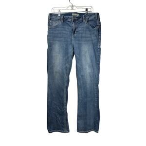 Rock & Roll Denim x Hooey Jeans Mid-Rise Bootcut Medium Wash Size 34 x 34